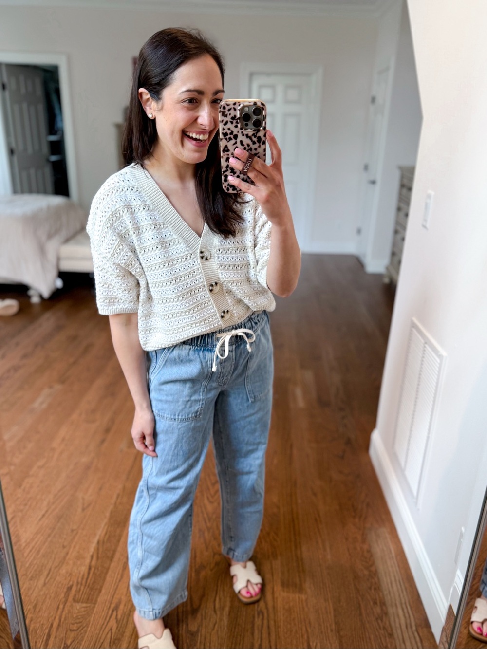 GAP Factory Light Blue Drawstring barrel Pants